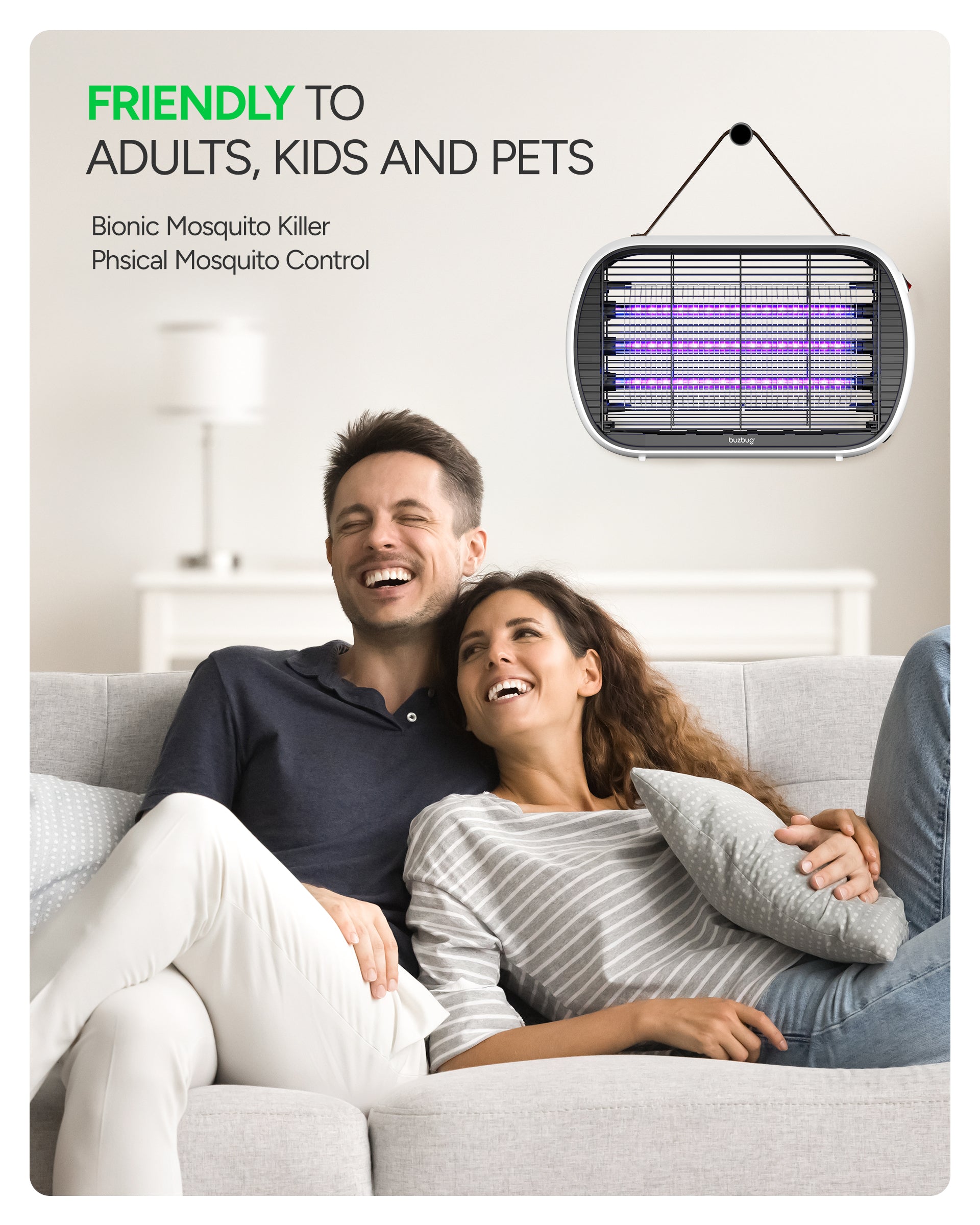 Buzbug MA-015PLUS Indoor Bug Zapper