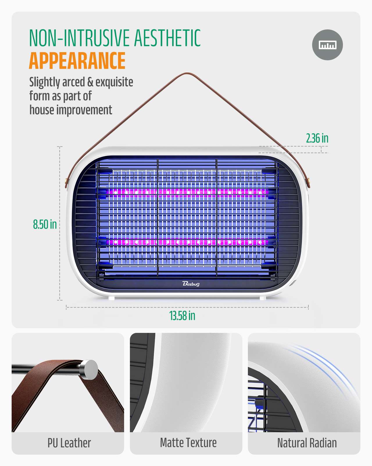 Buzbug MA015B Indoor LED Bug Zapper